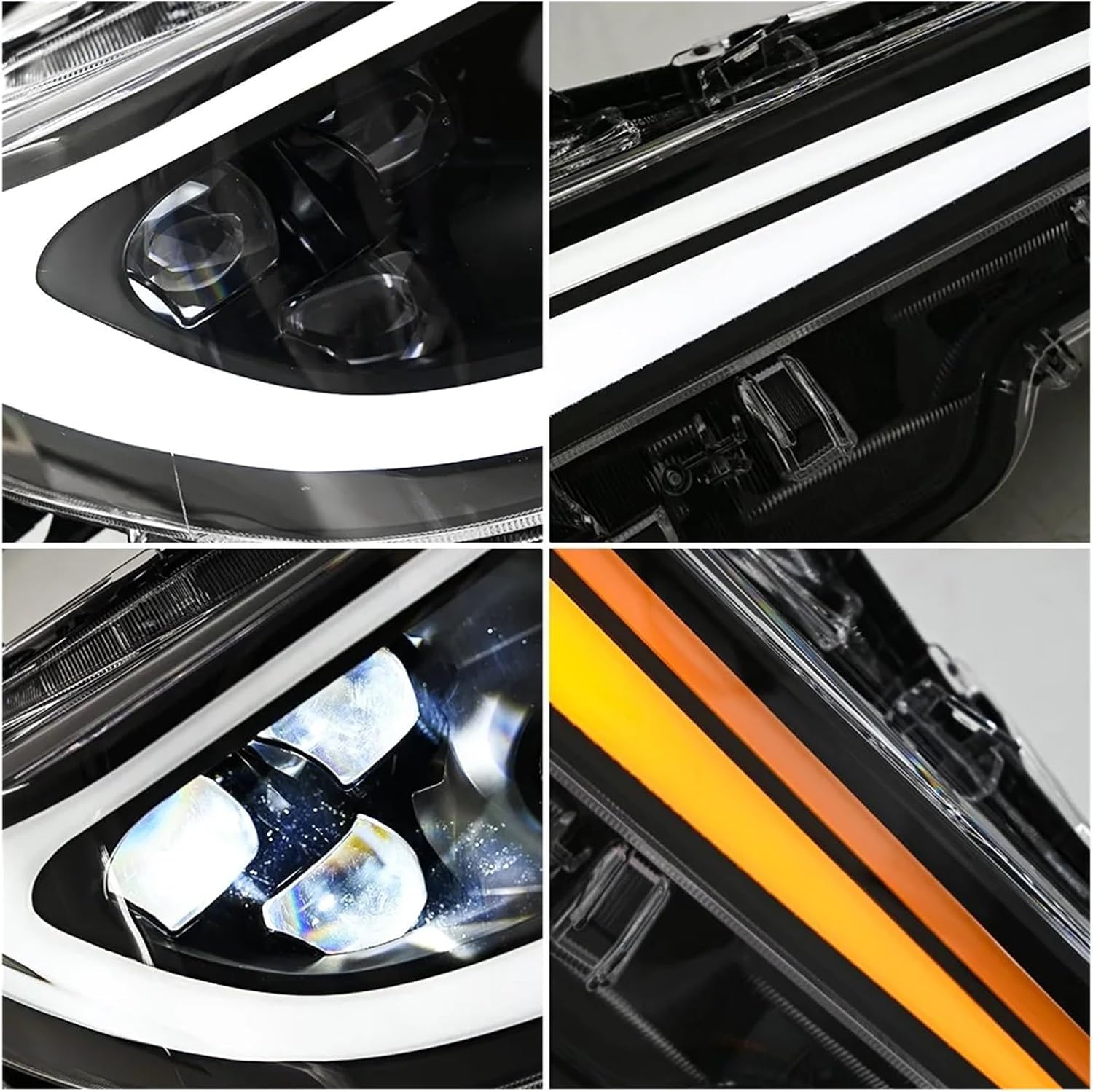 1Set LED Projector Headlight Assembly Compatible For Toyota Corolla 2020-2025 Front Head Lamps Sequential DRL Headlamp Accessories