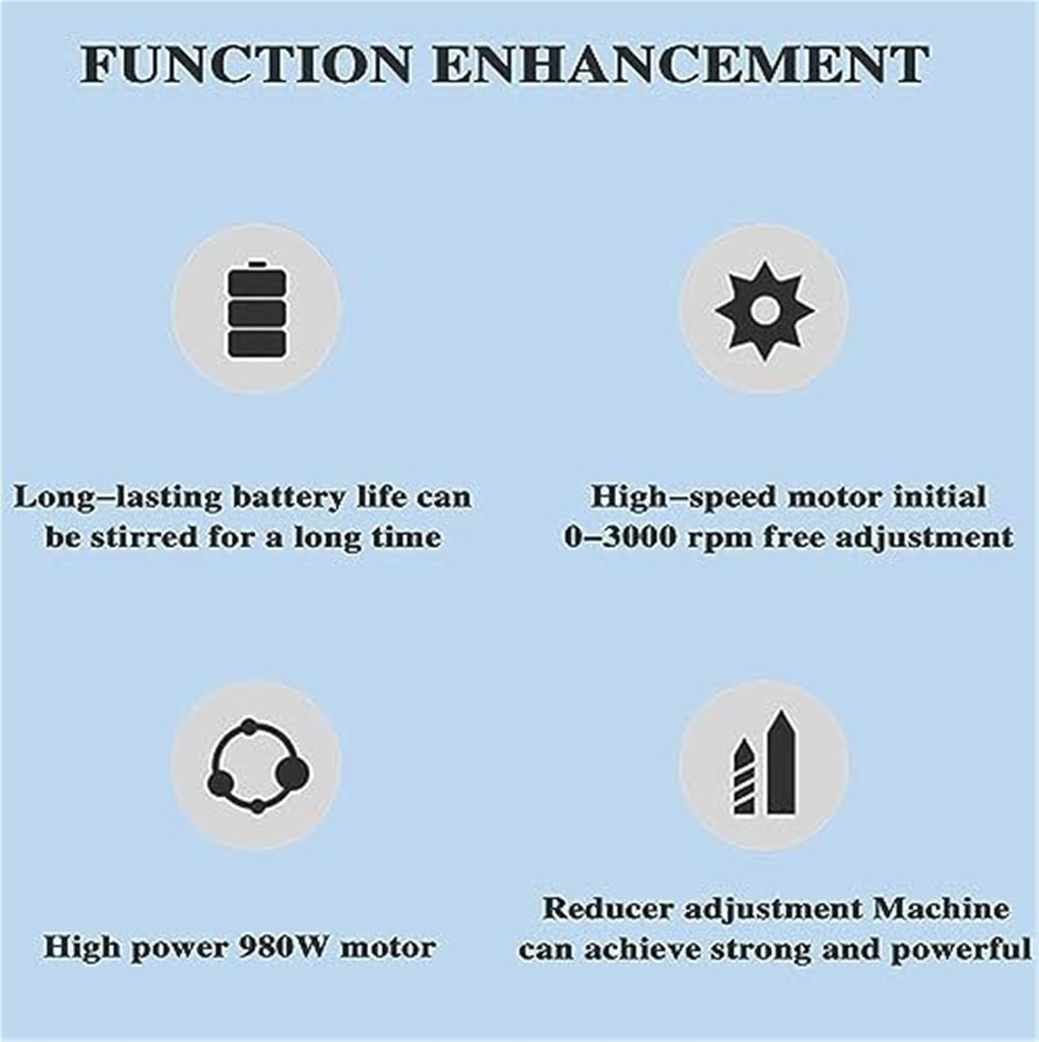 Electric Tank Mixer Machine, 980W Agitator for Paint Mixing, Commercial 1 Ton Paint Stirring Equipment with Support Hanger for Ink Dissolver