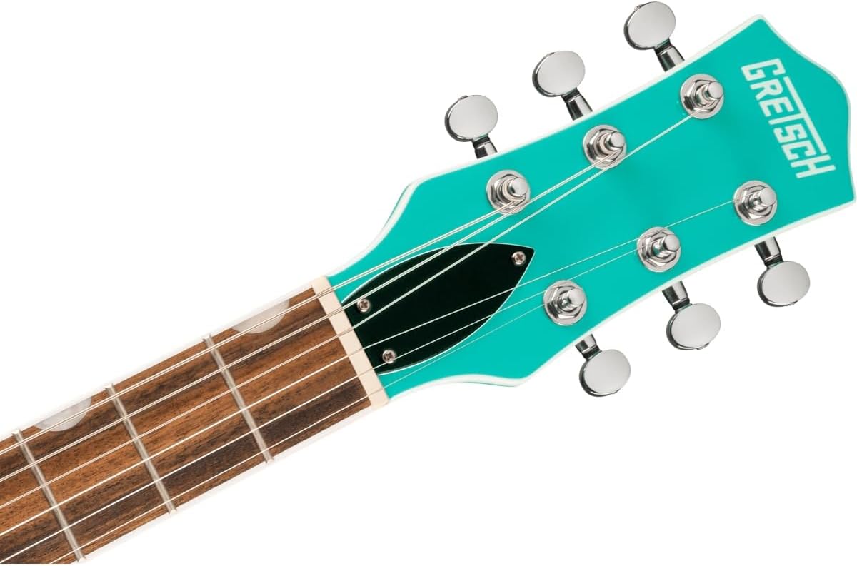 Gretsch G5232T Electromatic Double Jet FT 6-String Right-Handed Electric Guitar with Chambered Mahogany Body and Laurel Fingerboard (Caicos Green)