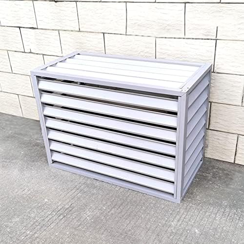 Air Conditioner Cover,Air Conditioner Privacy Fence Decorative Screen,All Weather Anti Theft AC Covers Split Air Conditioner Covers,Air Conditioner Covers for Outside Units,Ac Cover for Outs