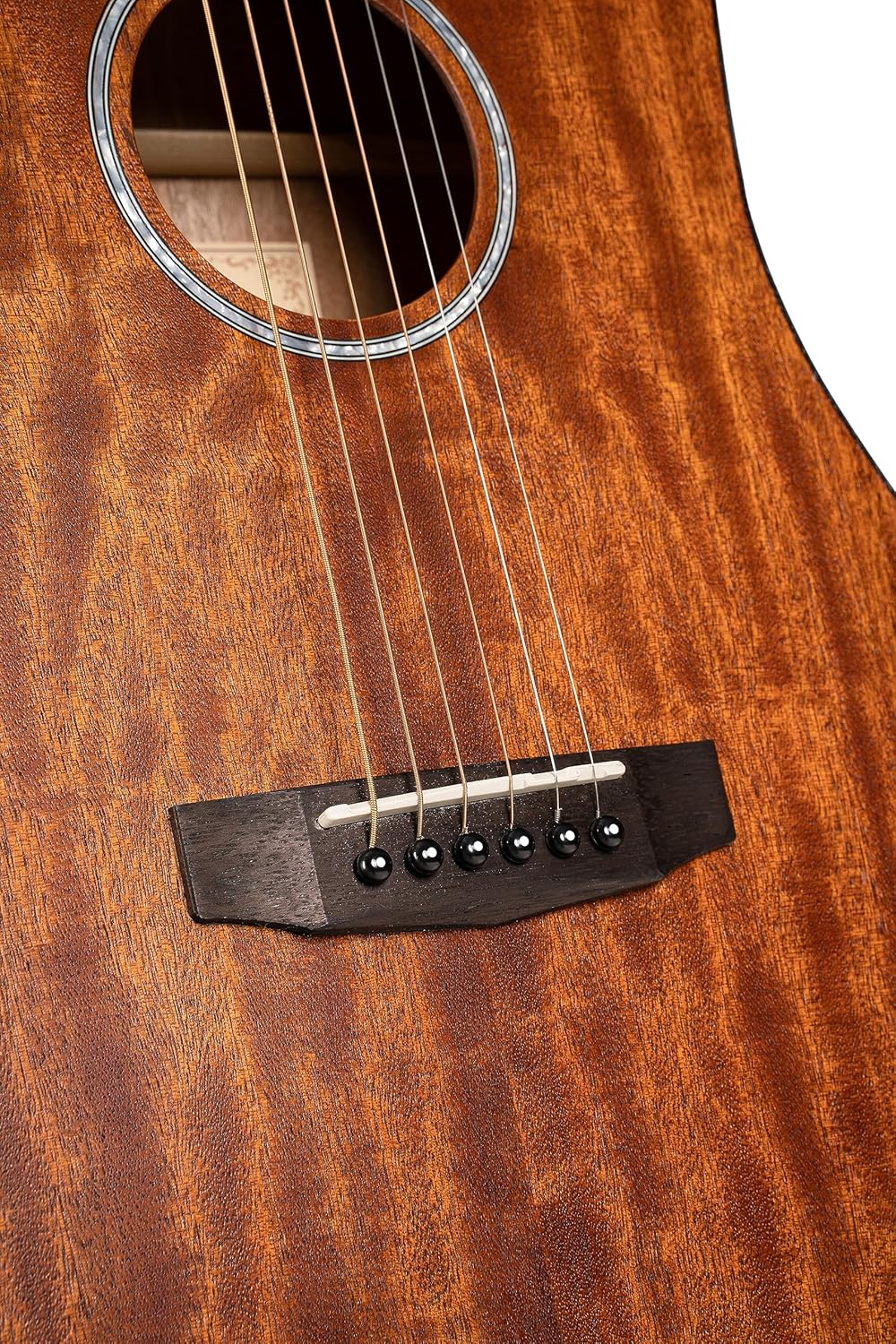 Cort Standard Series 3/4 Size Acoustic Guitar, Open Pore Mahogany (ADMINIMOP-A)