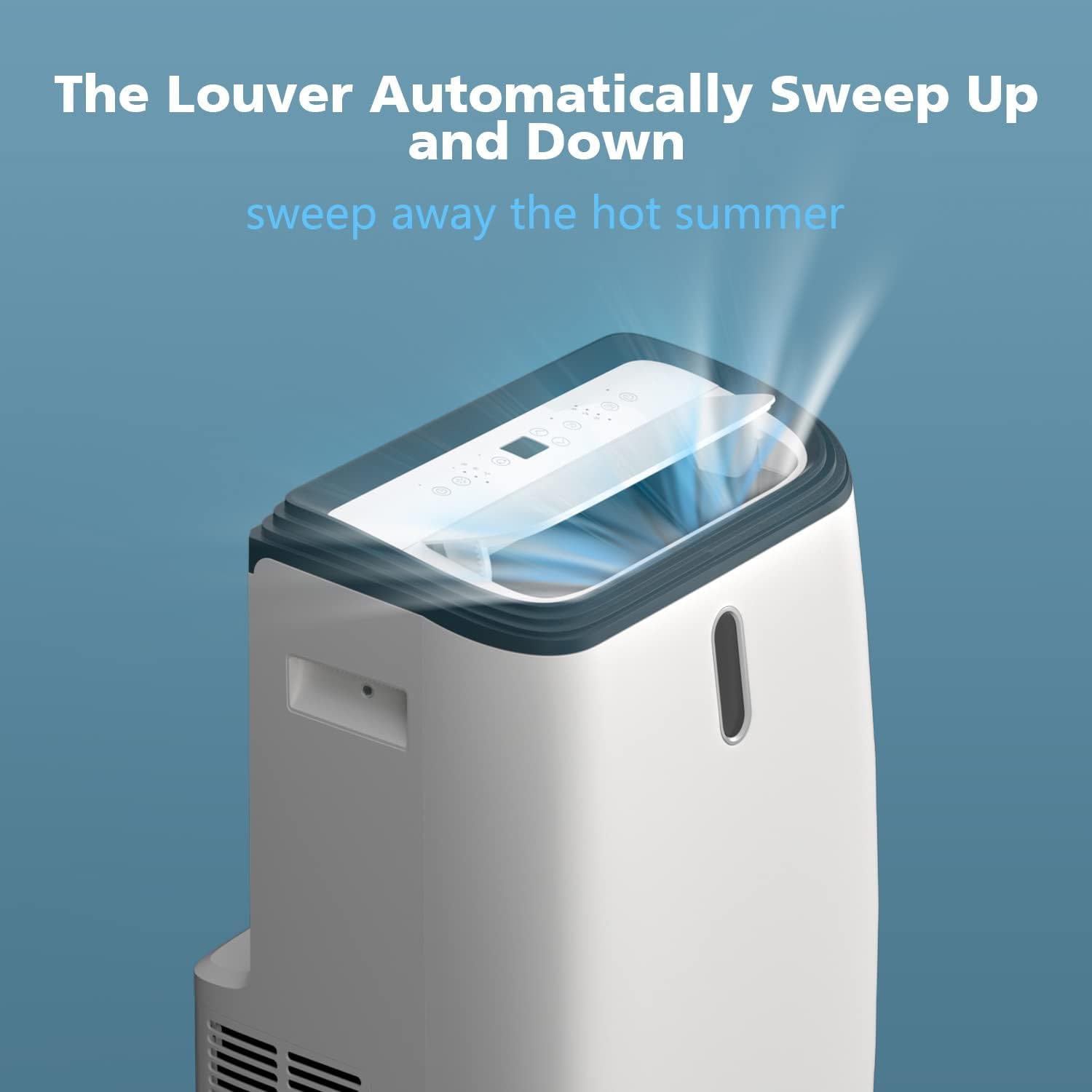 COWSAR 14000BTU Portable Air Conditioner for Room, 4-IN-1 Portable Air Conditioners Cooling Up to 500sq.ft Portable AC Unit 