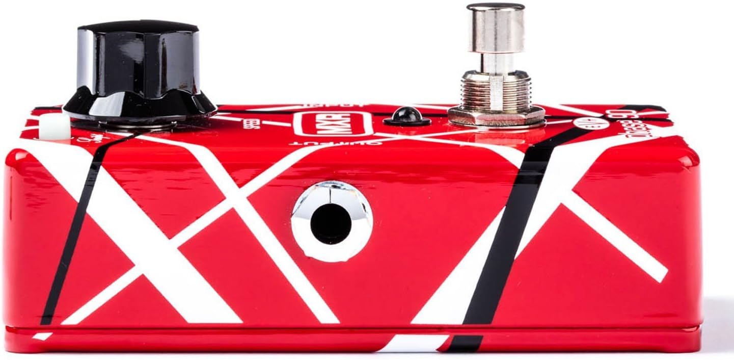 MXR EVH90 Phase 90 Effects Pedal Bundle w/2 Patch Cables, 9V Power Supply, and 6 Assorted Dunlop Picks