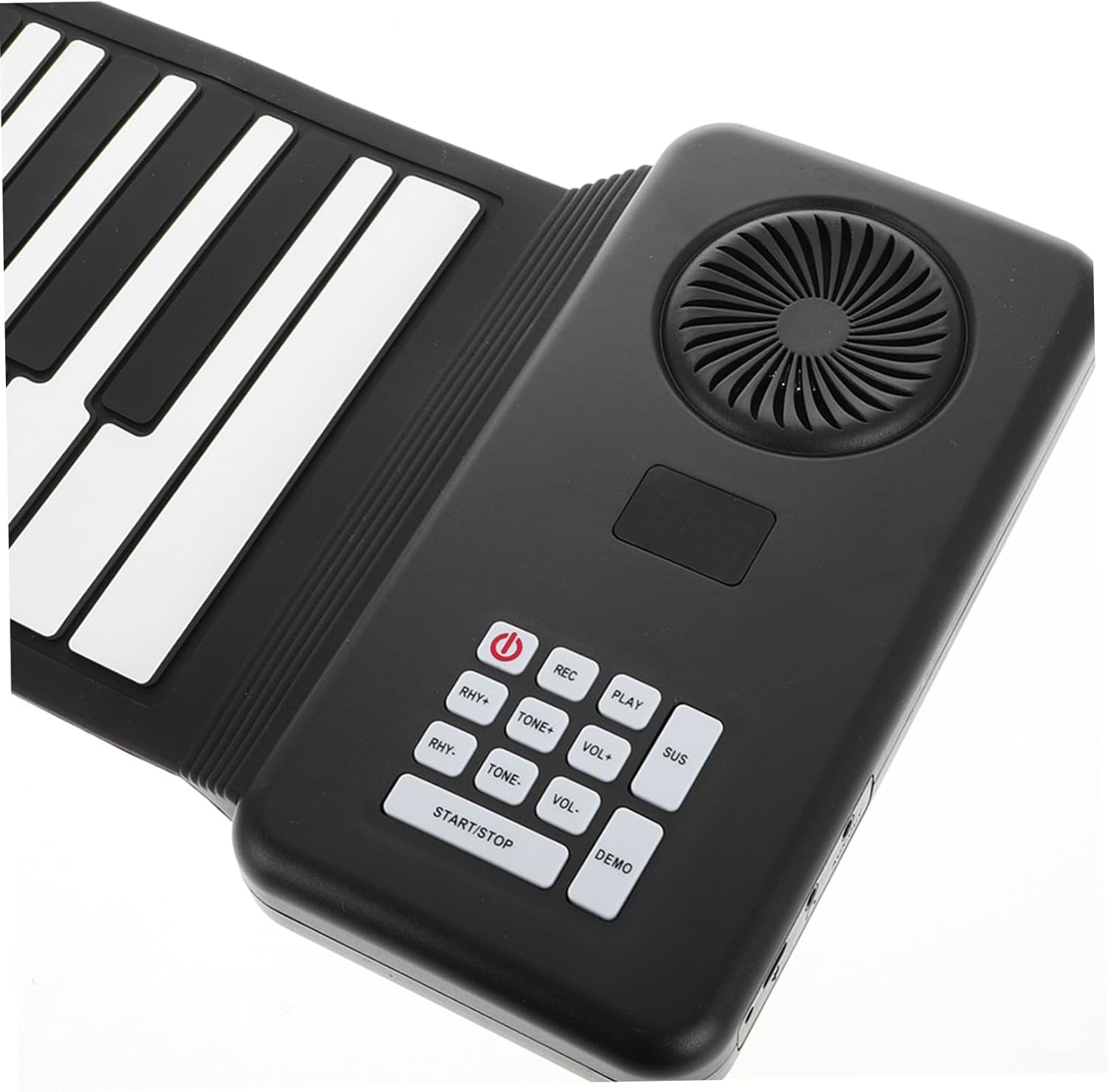 Totority Foldable Keys Silicone Electronic Piano Portable Hand Roll Keyboard Speaker for Travel Musicians and Music Practice