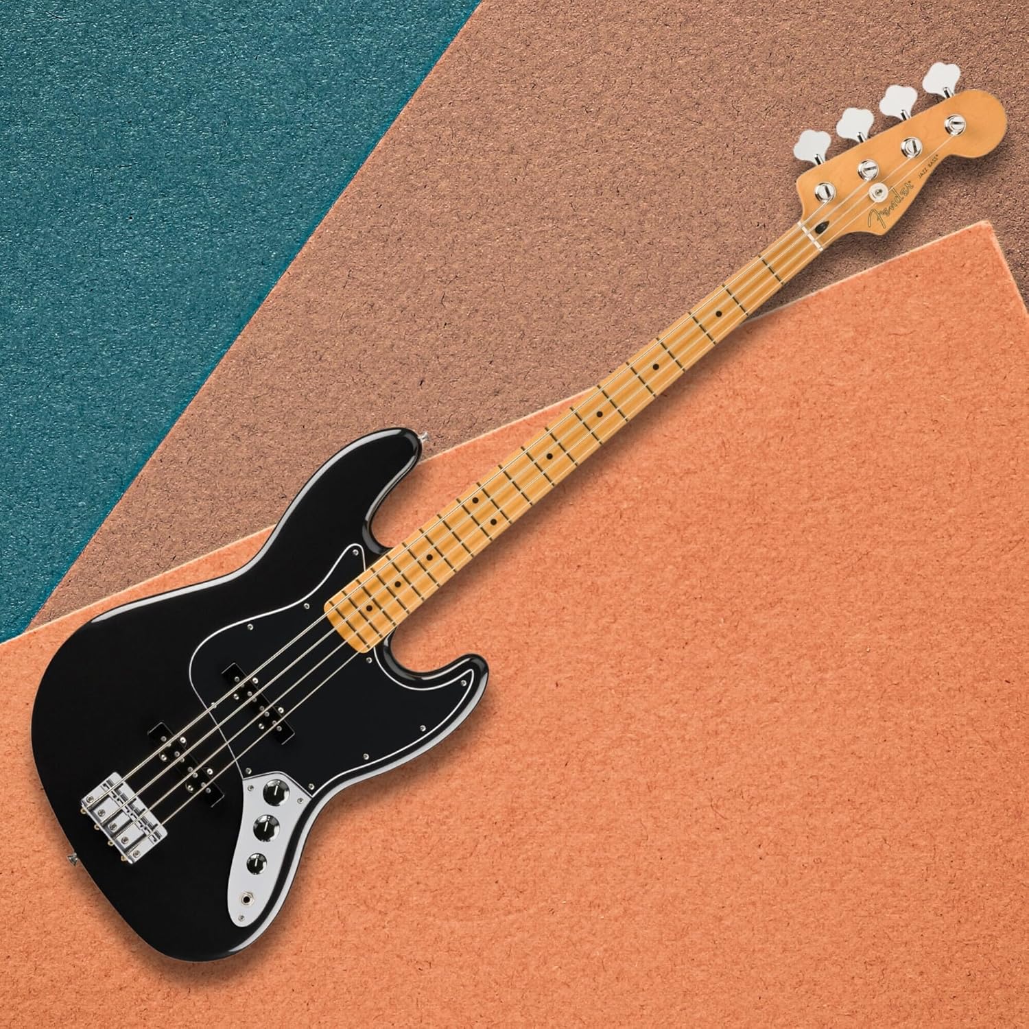 Fender Player II Jazz Bass - Black with Maple Fingerboard
