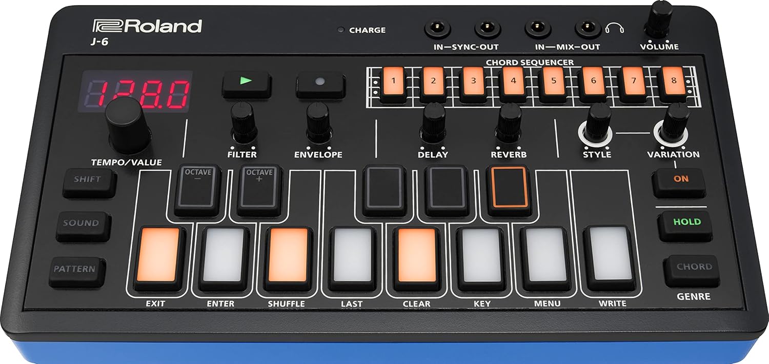 Roland TR-6S Drum Machine with Six Authentic TR Sounds and AIRA J-6 Portable Song Creation Machine with JUNO-60 Synth Engine