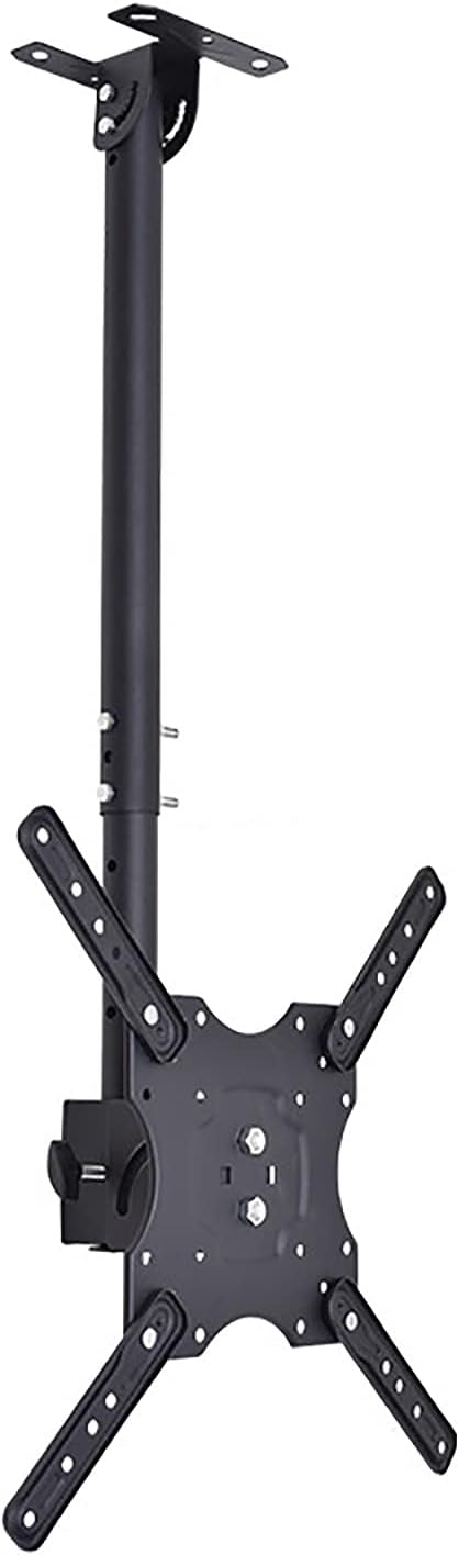 TV Stand tv Wall Mount Adjustable Heigh Ceiling TV Mount Bracket, 90° Tilt TV Bracket, for Most 19-55 Inch LED Screen Display,1m