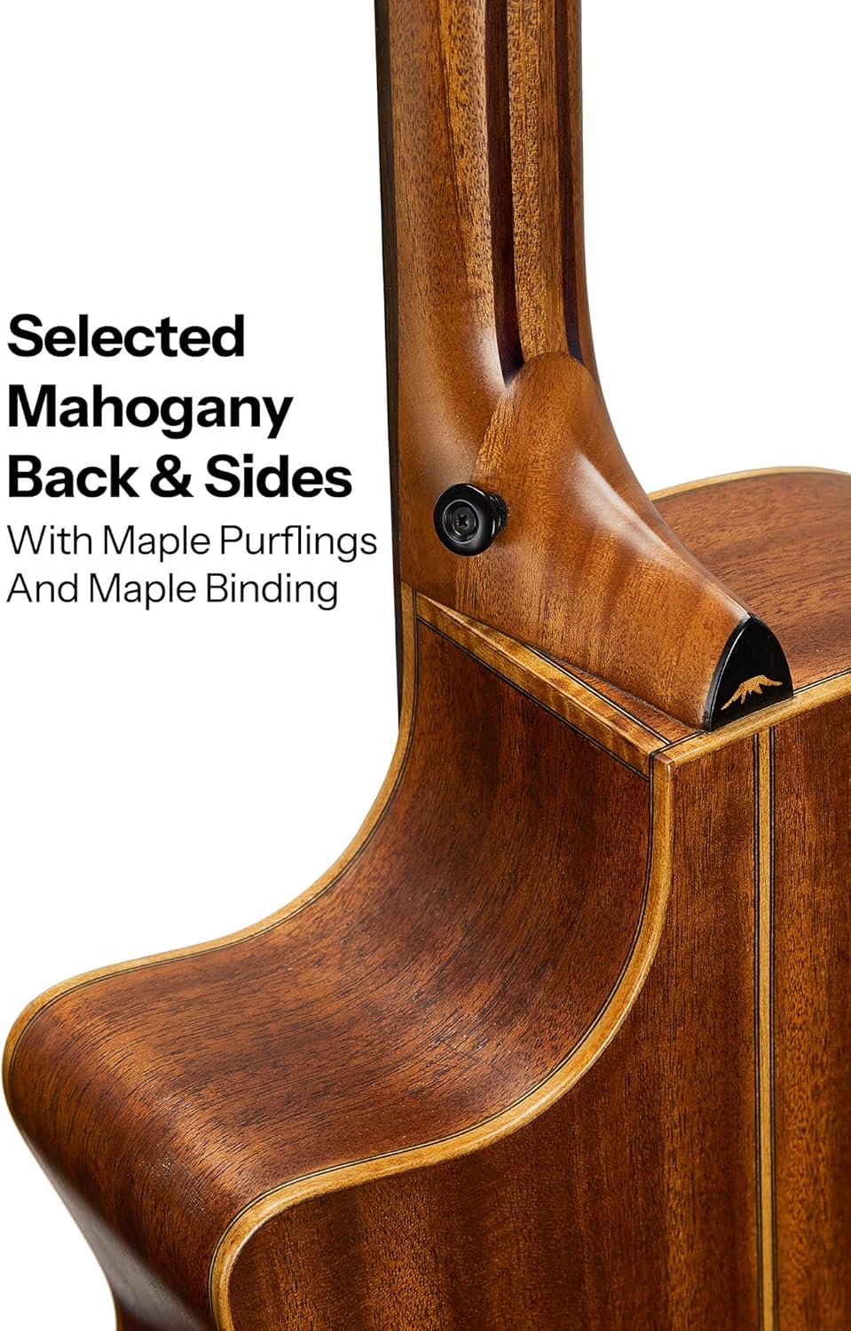 Bromo BAT 2CE SG Solid Top Grand Auditorium Cutaway Guitar