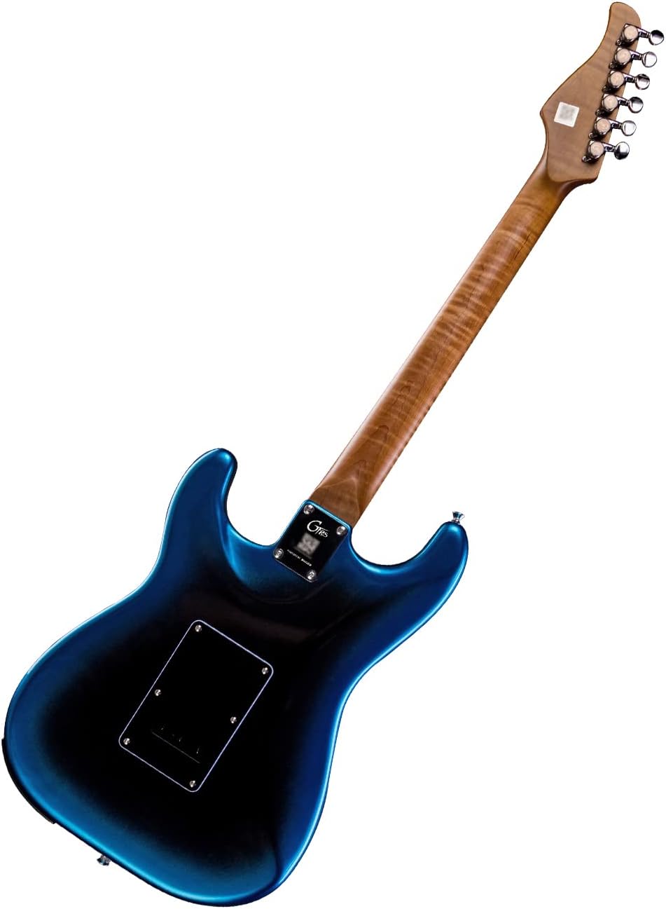 GTRS P800 Rosewood Fretboard Professional Electric Guitar Kit with Intelligent Process System Guitar Simulations Effects Drum Looper Metronome Support App Control for Recording Performance Practice