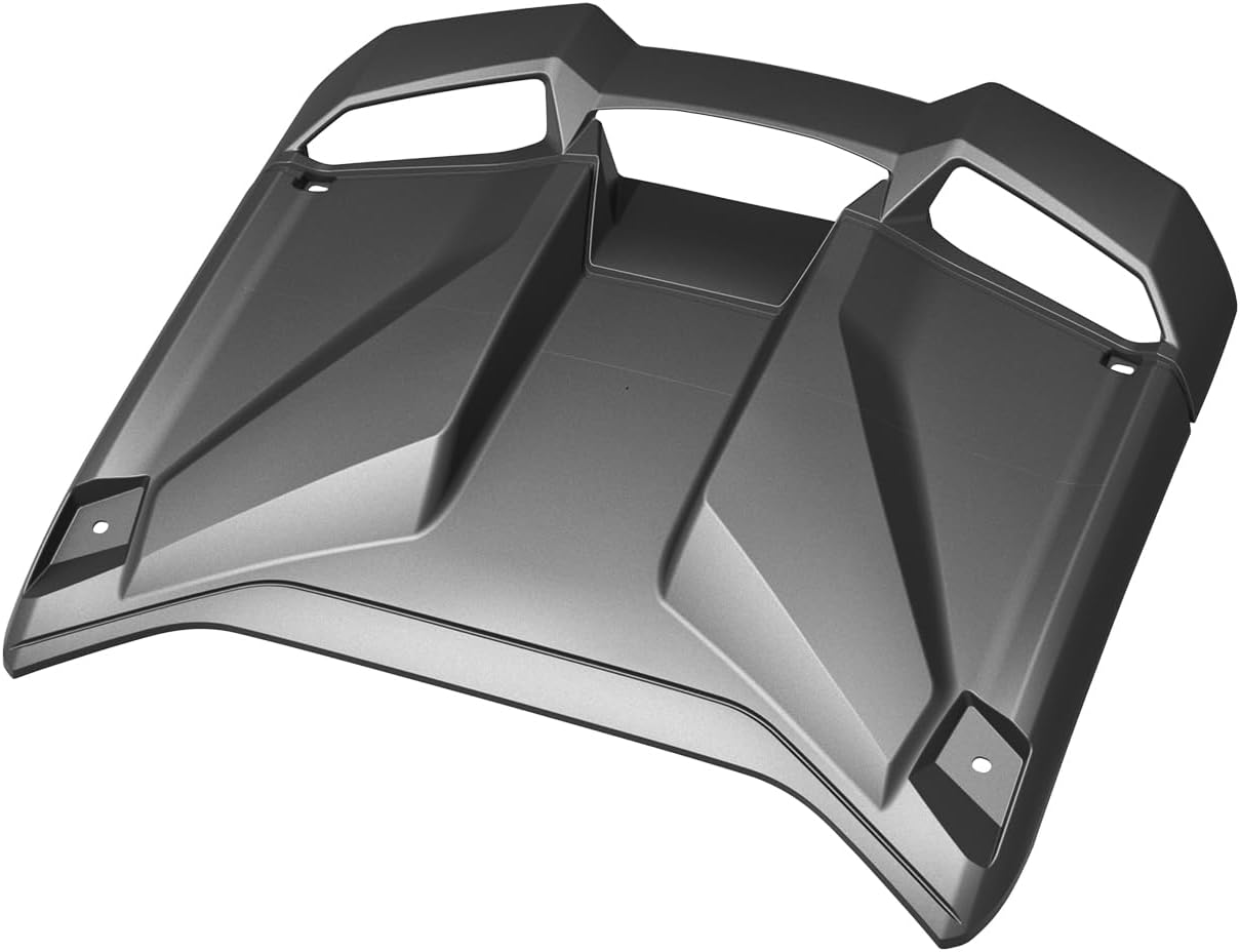 Hard Roof Top for Can-Am Maverick R 2024+, Durable Polyethylene 2-Piece Combination Sun Visor Roof for Can Am Maverick R X RS 2024 2025 Accessories, Replace #705015973, 705015974