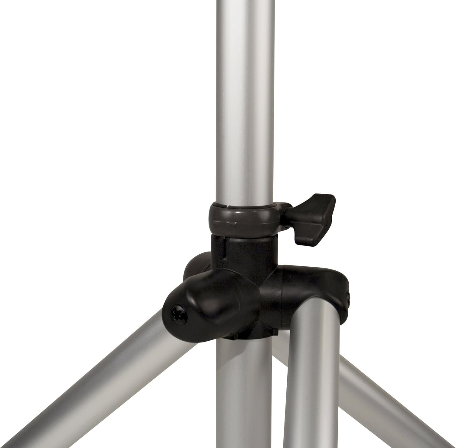 Ultimate Support TS-80S Original Series Aluminum Tripod Speaker Stand w/Integrated Speaker Adapter - Silver