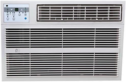 Perfect Aire 3PACH8000 8,000 BTU Window Air Conditioner with Electric Heater, 300-350 Sq. Ft. Coverage