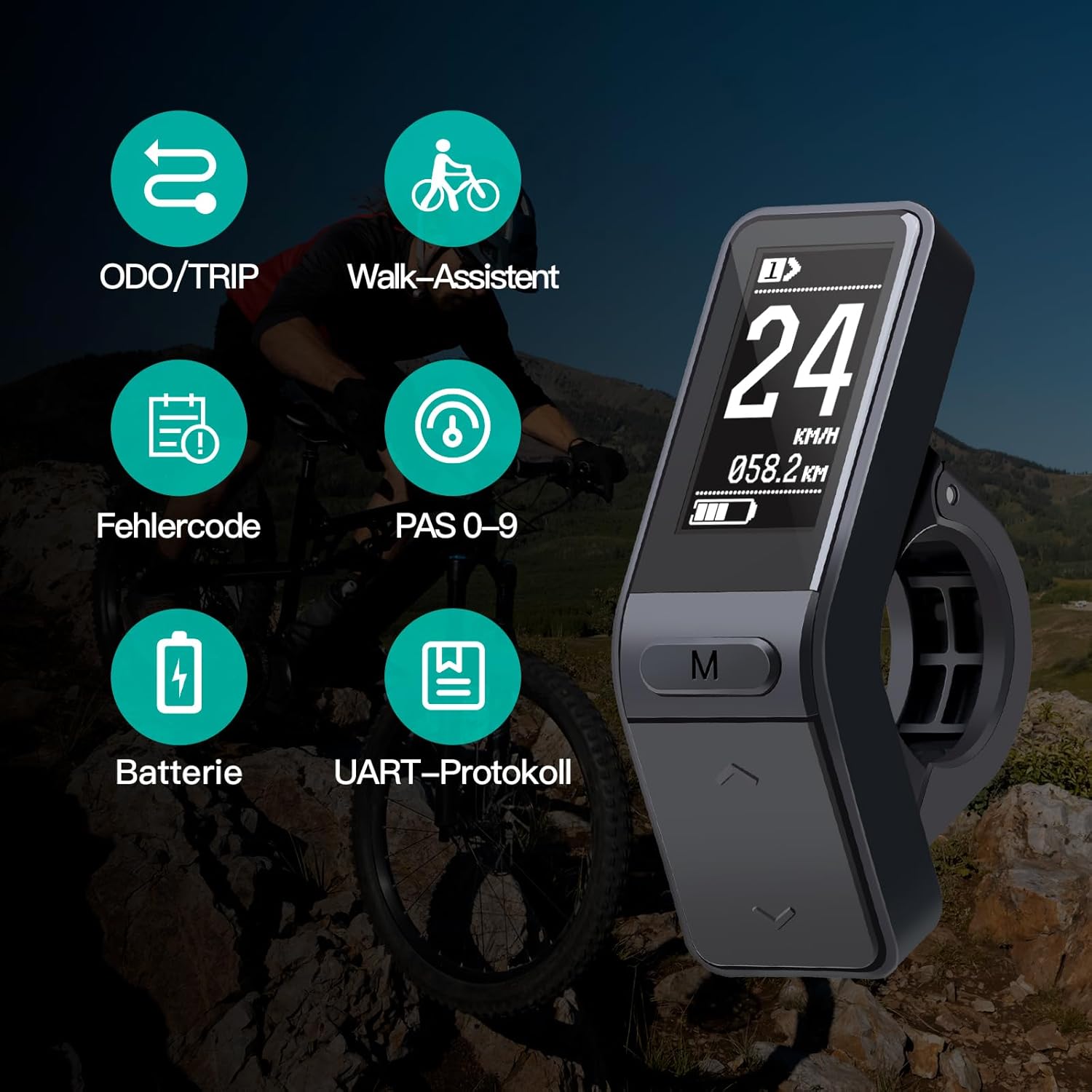 Bafang Motor 48V 750W with SW102 Display, UART Protocol（No Other Accessories）