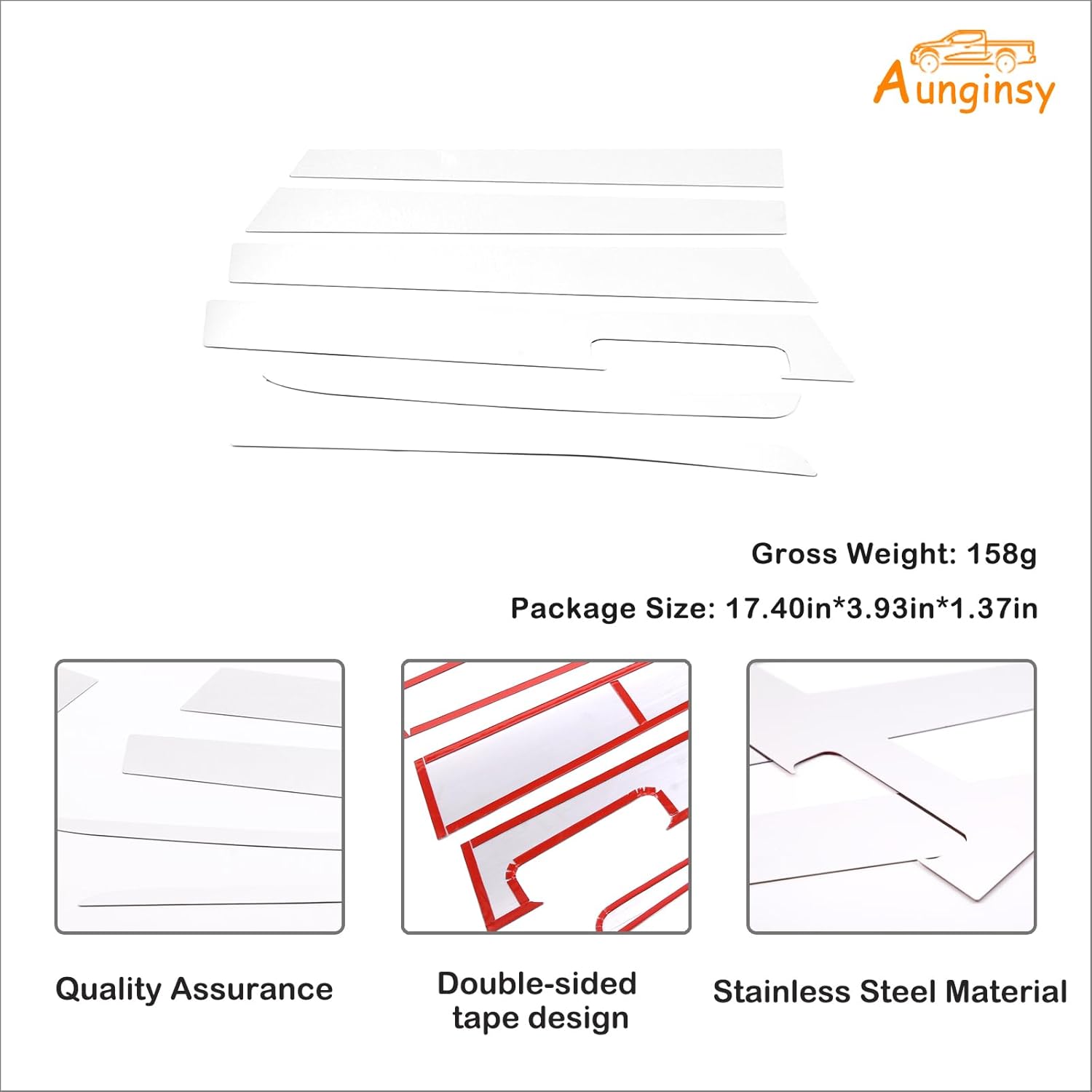 Car Door Window Centerpillar Molding Trim Cover Compatible with Ford Maverick 2022 2023 Car Exterior Side Door Window Center Pillar Post Molding Decorative Panel Protection Stainless Steel Accessories