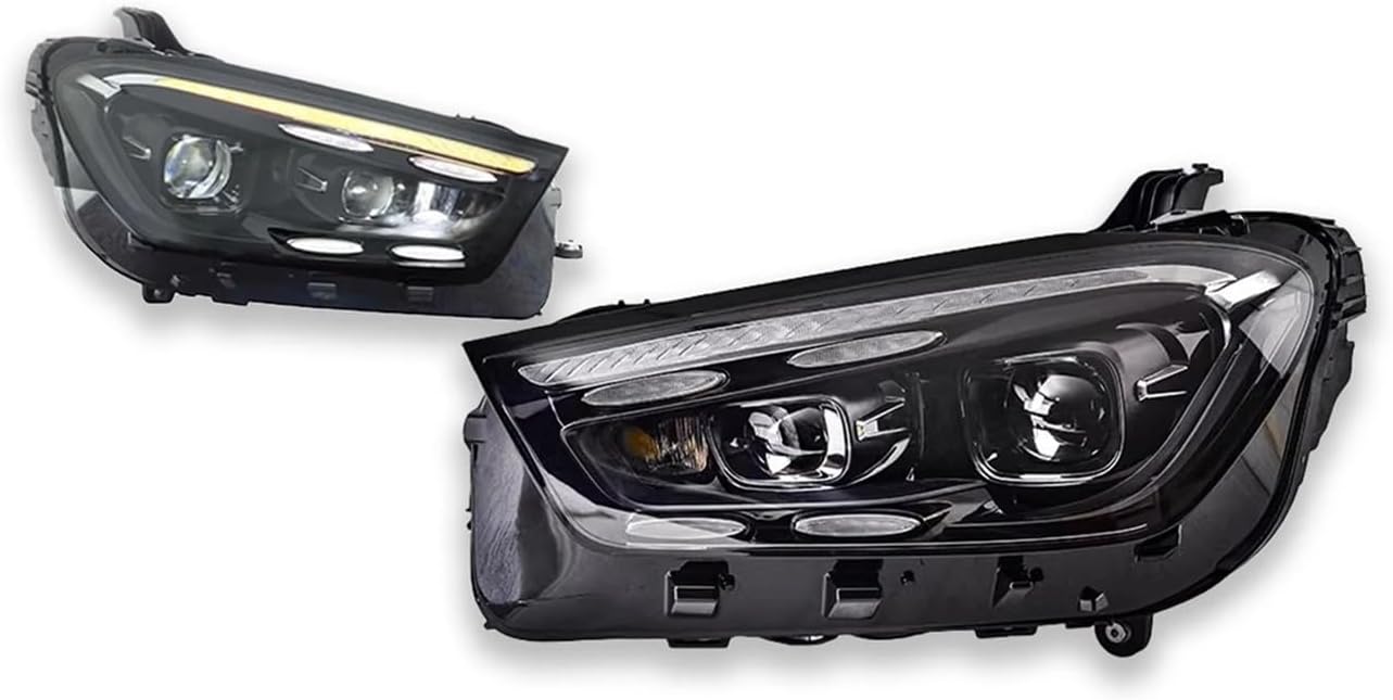 Car Lights Compatible For Benz GLE W167 Headlight 2020-2024 LED Projetor Head Lamp Daytime Running Light Automotive Accessories