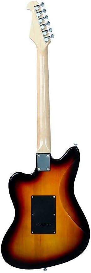 Monoprice Offset OS20 Classic Electric Guitar - Right Handed, Basswood Body, Gig Bag, Sunburst - Indio Series