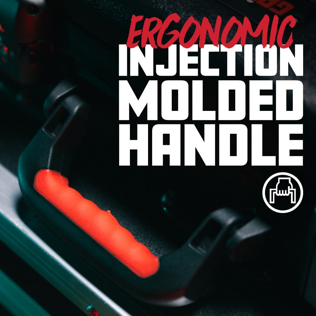 Gator Cases Frequent Flyer Mini Amp Modeler Case with Configurable Interior, TSA-Approved Latches (GTSA-GTR-MINIAMPMOD)