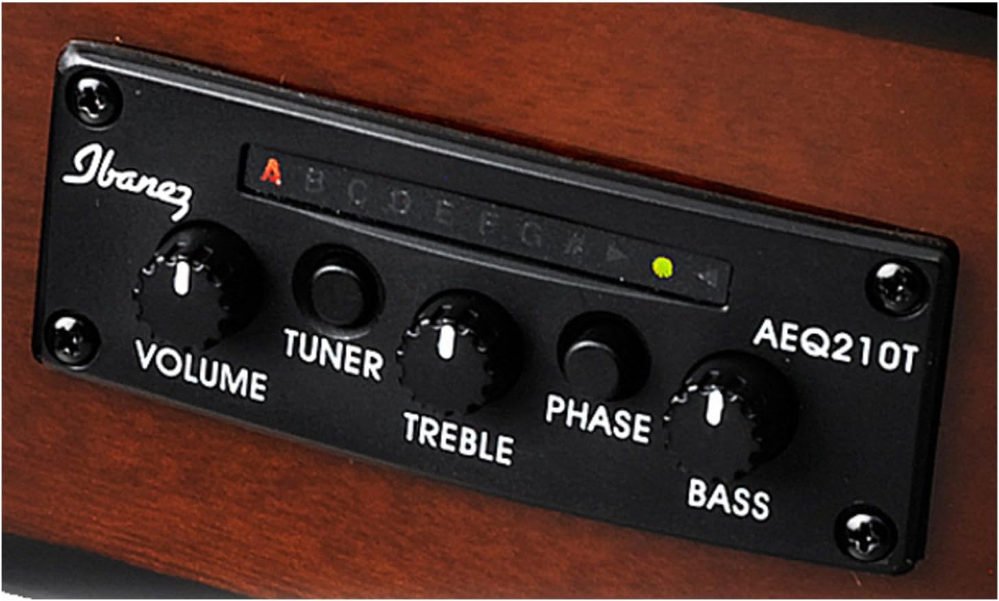 IbanezGA35TCEDVS Thinline Acoustic-Electric Classical GuitarDark Violin Burst