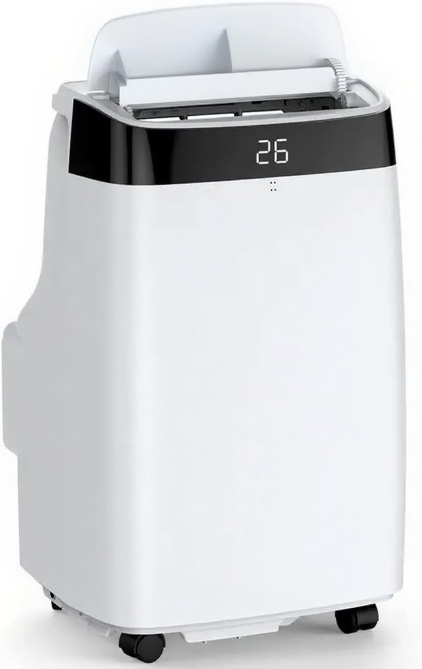 10000BTU Portable Air Conditioner Air Conditioner Unit with Remote Control, Cool, Fan and Dry Functions, Cools Up to 450 Sq. Ft, with Sleep Mode/24Hrs Timer for Bedroom, Office, Living Room