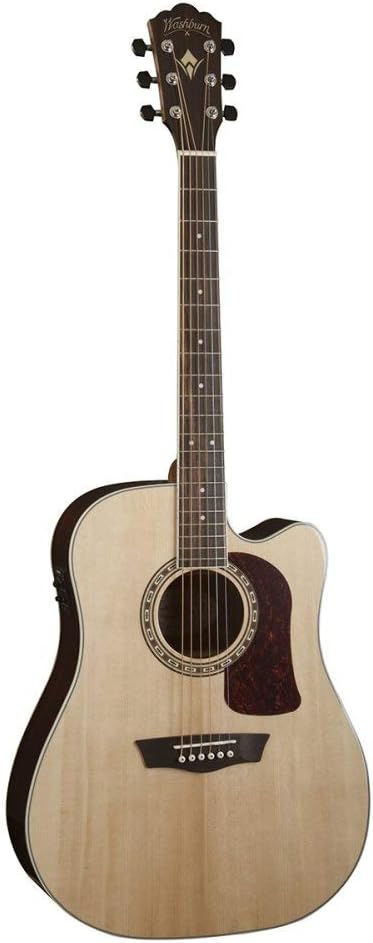 Other Heritage 20 Series 6 String Acoustic-Electric Guitar, Right, Natural Gloss (Other)