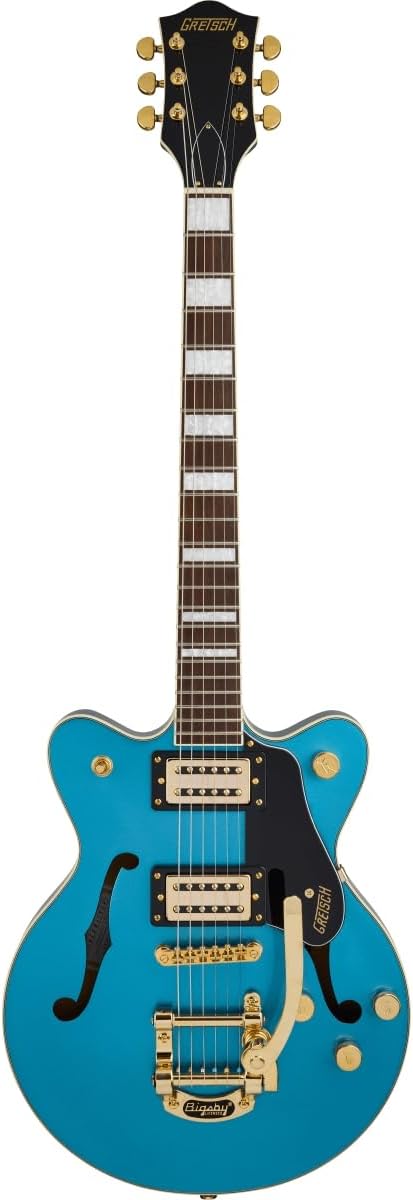 Gretsch LTD Streamliner Center Block Jr. Double-cut Semi-hollowbody Electric Guitar - Riviera Blue