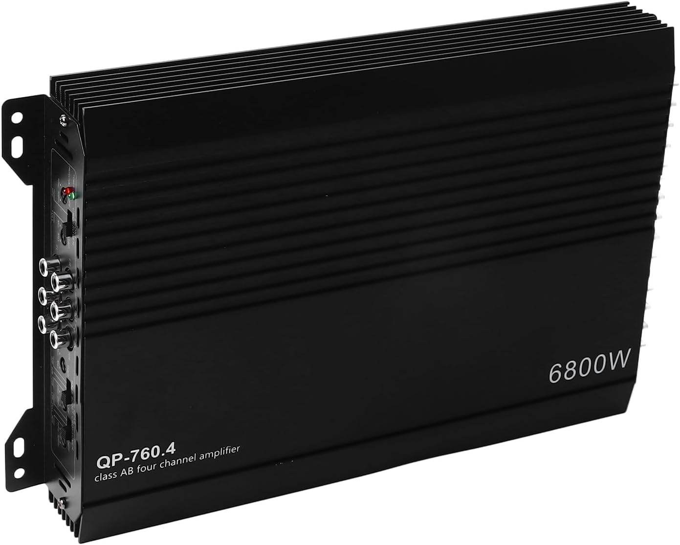 Keenso Car Amplifier,Aluminum Alloy 4 Channel Car Audio Amplifier for Car Speakers