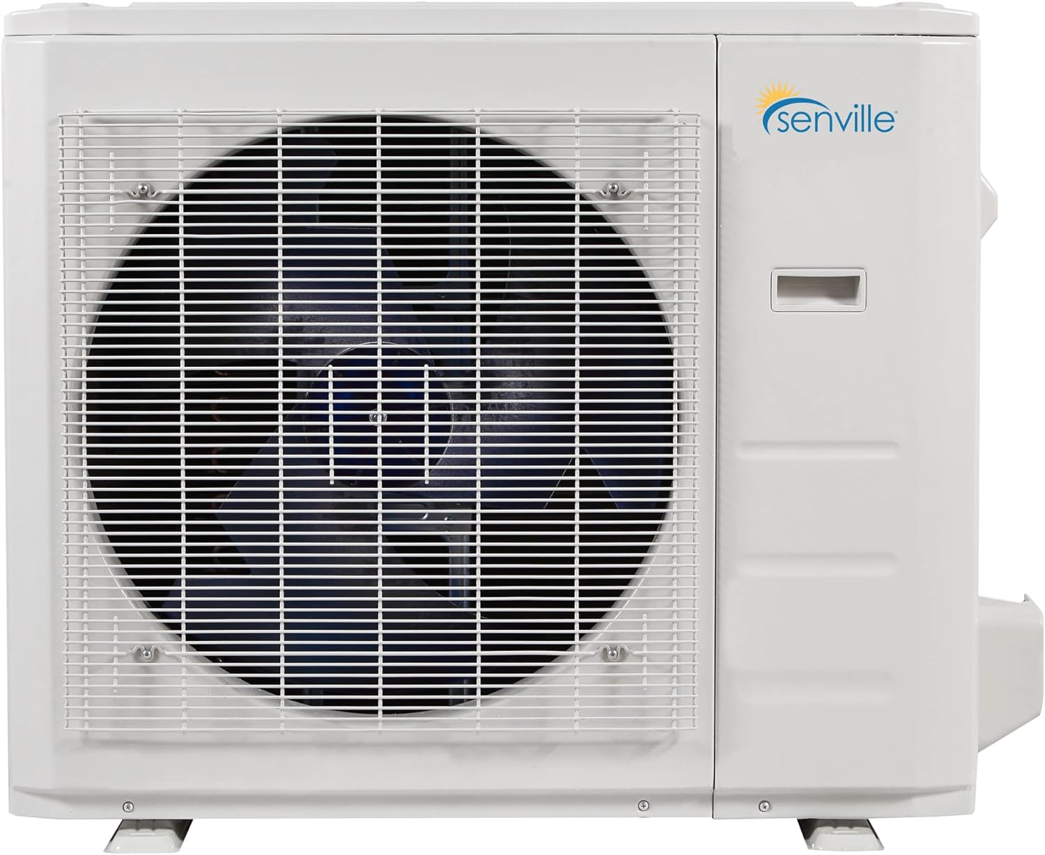 Senville 28000 BTU Dual Zone Mini Split Air Conditioner Heat Pump, 2 Ton, Works with Alexa, White