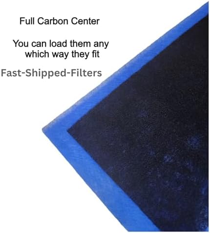 Fast-Shipped-Filters 3 Pack 16x20 Replacement Filter Pads Compatible with Dynamic Air Cleaner 16x20 Refill Blue