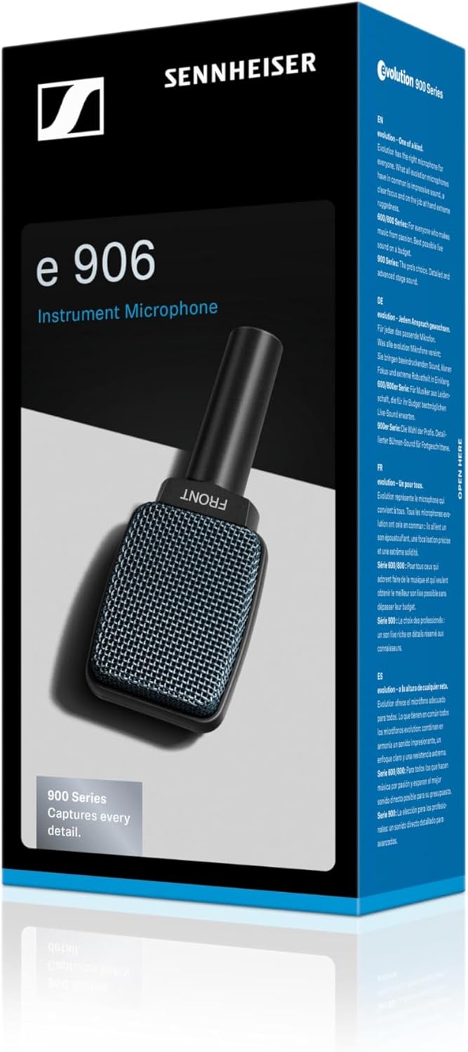 Sennheiser Pro Audio E906 Microphone, black