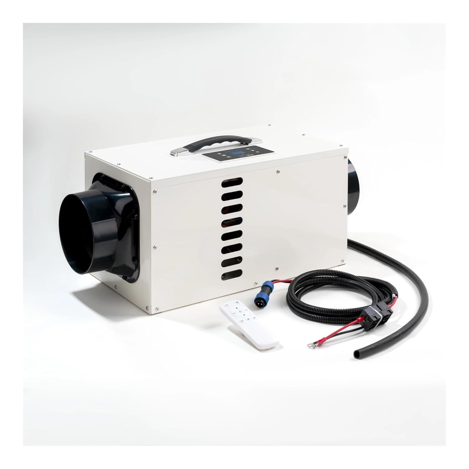 Air Conditioner, Portable 12V-24V DC Air Conditioner, 500W-700W Cooling Capacity, Compact & Quiet with Remote Controller for Personal & Office Cooling