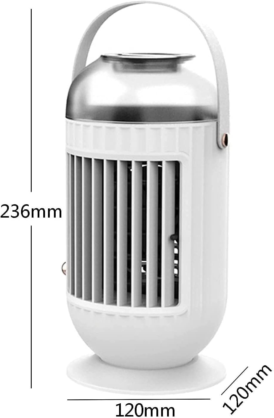 Mini Air Conditioner Fan, Portable Desktop Cooling Fan, Personal Table Air Conditioner Fan for Small Room Office Camping