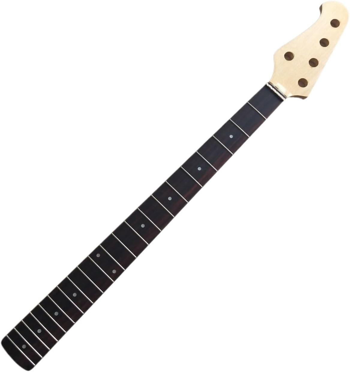 Reverse Head 5 String Bass Guitar Neck 21 Fret 34