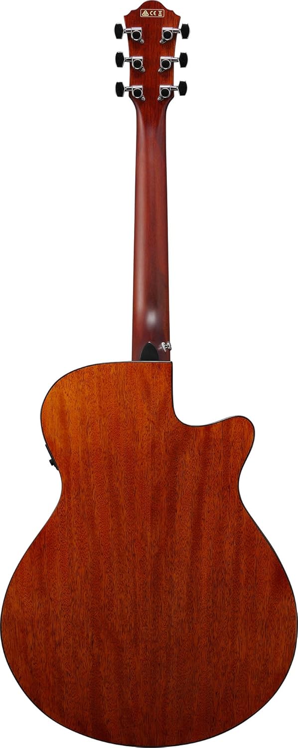 Ibanez AEG50L Left-Handed Acoustic-Electric Guitar - Black High Gloss Bundle with Gig Bag, Tuner, Strap, D'Addario Strings, Picks, Austin Bazaar Instructional DVD, and Polishing Cloth