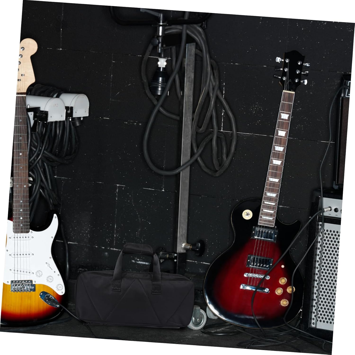 TOYANDONA 1set Guitar Pedal Board Effect Pedal Holder Non- Pad for Electric Guitar Accessories Suitable for Various Musical Instruments Oxford Bag