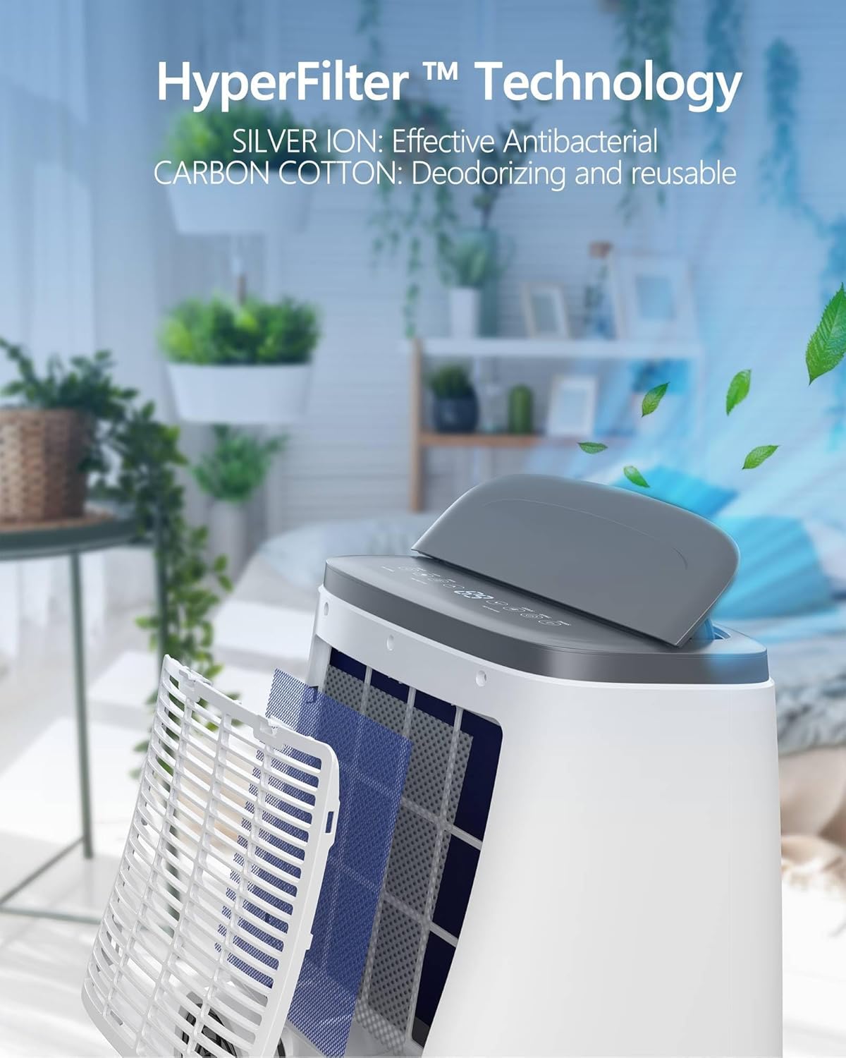 Garveelife 14000 BTU Portable Air Conditioner with Remote Control, 3 in-1 Free Standing Cooling Portable AC Unit with Cool/Dry/Fan Mode, Cools Up to 700 Sq.Ft with Sleep Mode,2 Fan Speed for Home