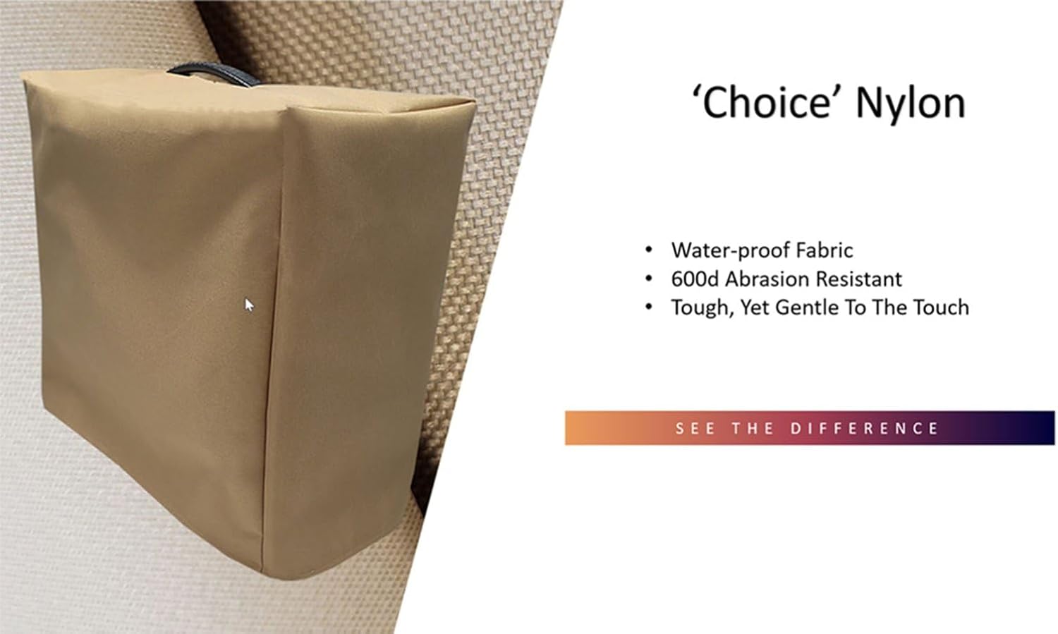 DCFY Guitar Amplifier Cover for DVMark Neoclassic 212 Amp | Premium Waterproof Cordura or Synthetic Leather Fabric | Customize Color, Padding & Pocket Options | U.S. Made