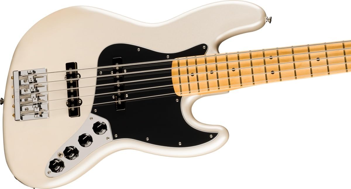 Fender Player II Modified Active Jazz Bass V - Olympic Pearl, Maple Fingerboard