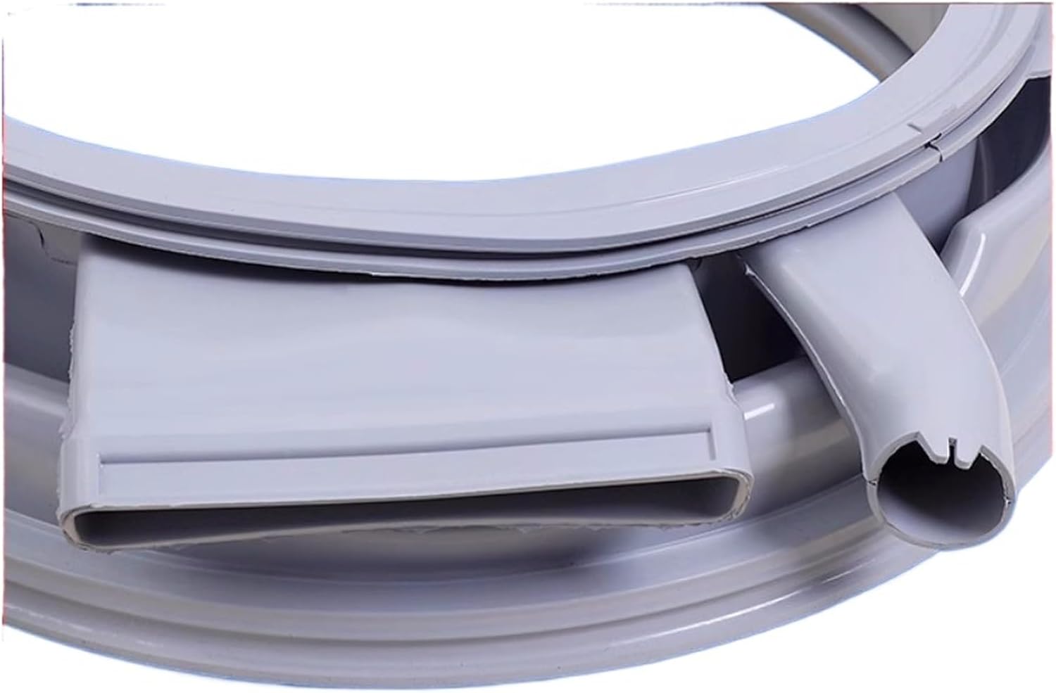 Drum Washing Machine Door Seal Rubber Ring 9000686730 Fitting, Compatible for Bosch Washing Machine Replace Parts