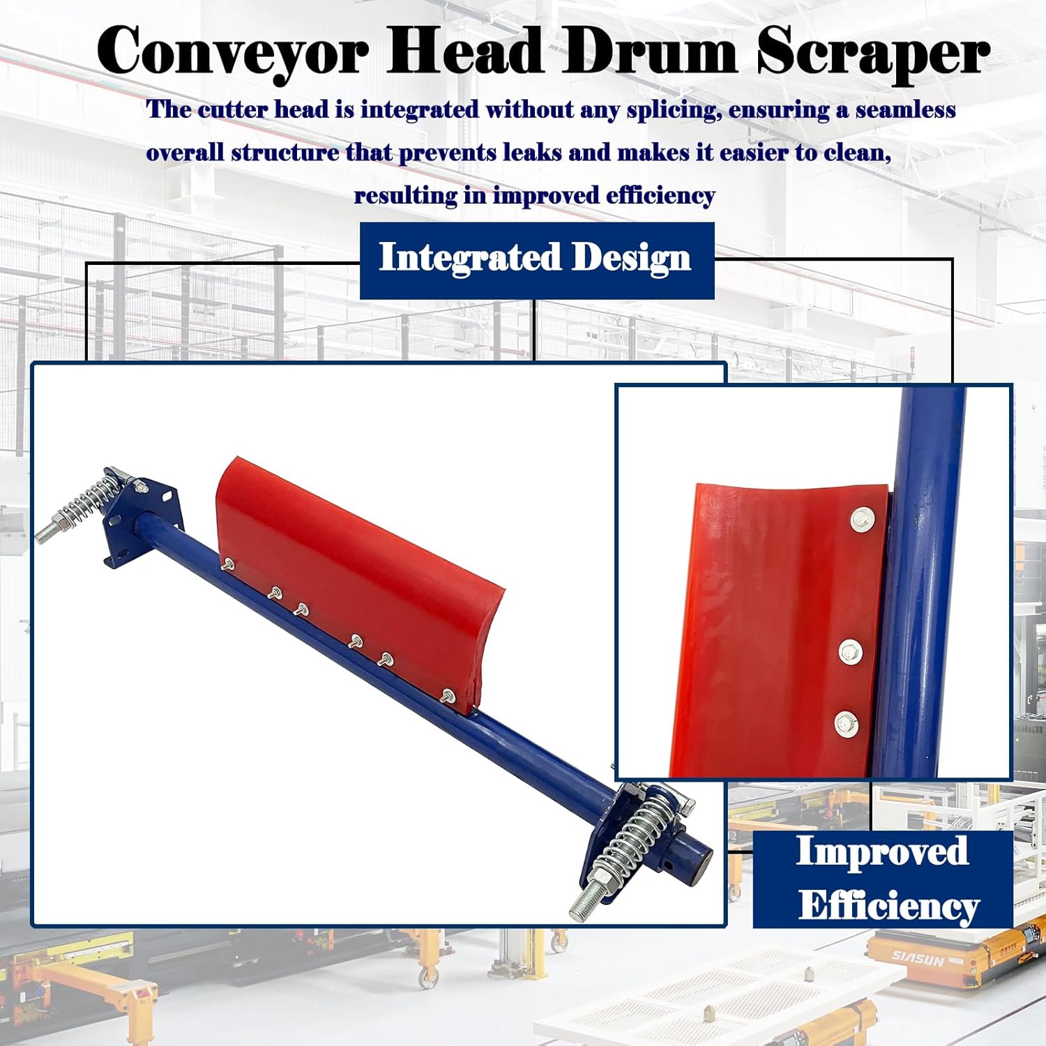 Polyurethane Belt Scraper Conveyor Belt Scraper Tool 23.6