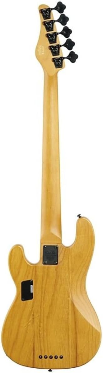 Schecter 2848 4-String Solid-Body Electric Guitar, Aged Natural Satin