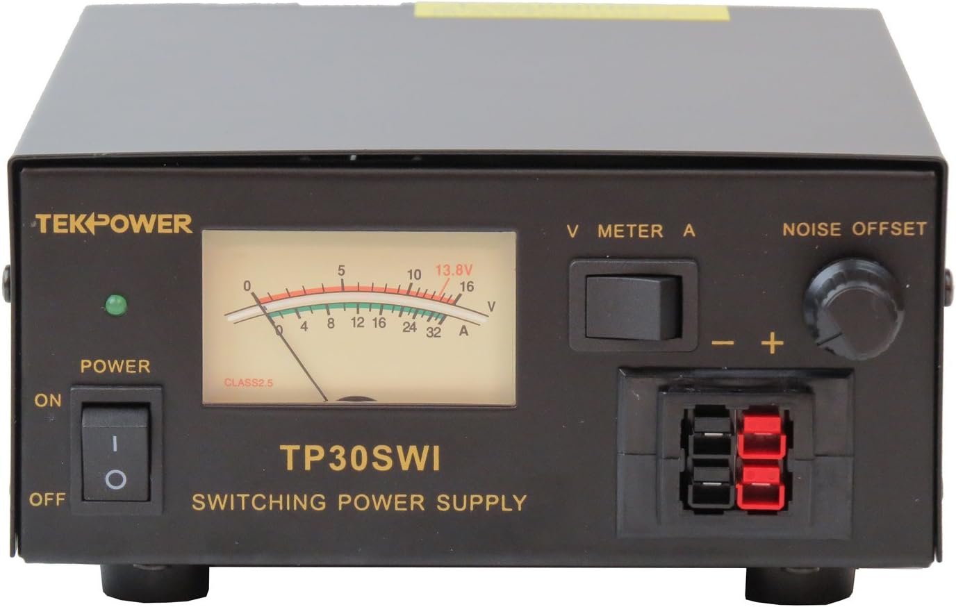 Tekpower Analog Display TP30SWI 30 Amp DC 13.8V Switching Power Supply with Noise Offset