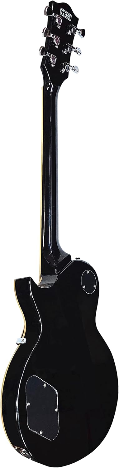IYV-ILS-340 BK, Solid Body Electric Guitars, Black