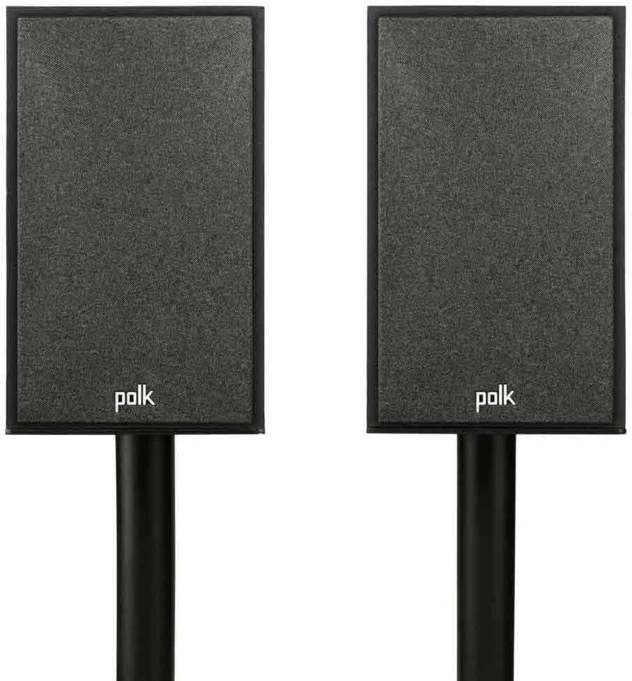 Polk Monitor XT15 Pair of Bookshelf or Surround Sound Speakers - Hi-Res Audio Certified, Dolby Atmos & DTS:X Compatible, 1