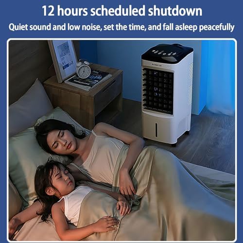 Portable Air Conditioners Portable Evaporative Air Cooler Floor Air Conditioner Remote Control Design, Universal Roller, Large Capacity, Compact Body, Light Weight And Does Not Occupy Any Space