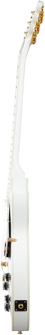 Epiphone Inspired by Gibson Les Paul Custom, Alpine White with Bag