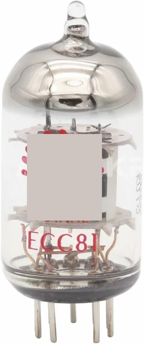 ECC81 Vacuum Electronic Power Tube Suitable for Old HiFi Audio Tube Amplifier DIY Upgrade Test Matching(1 PCS)
