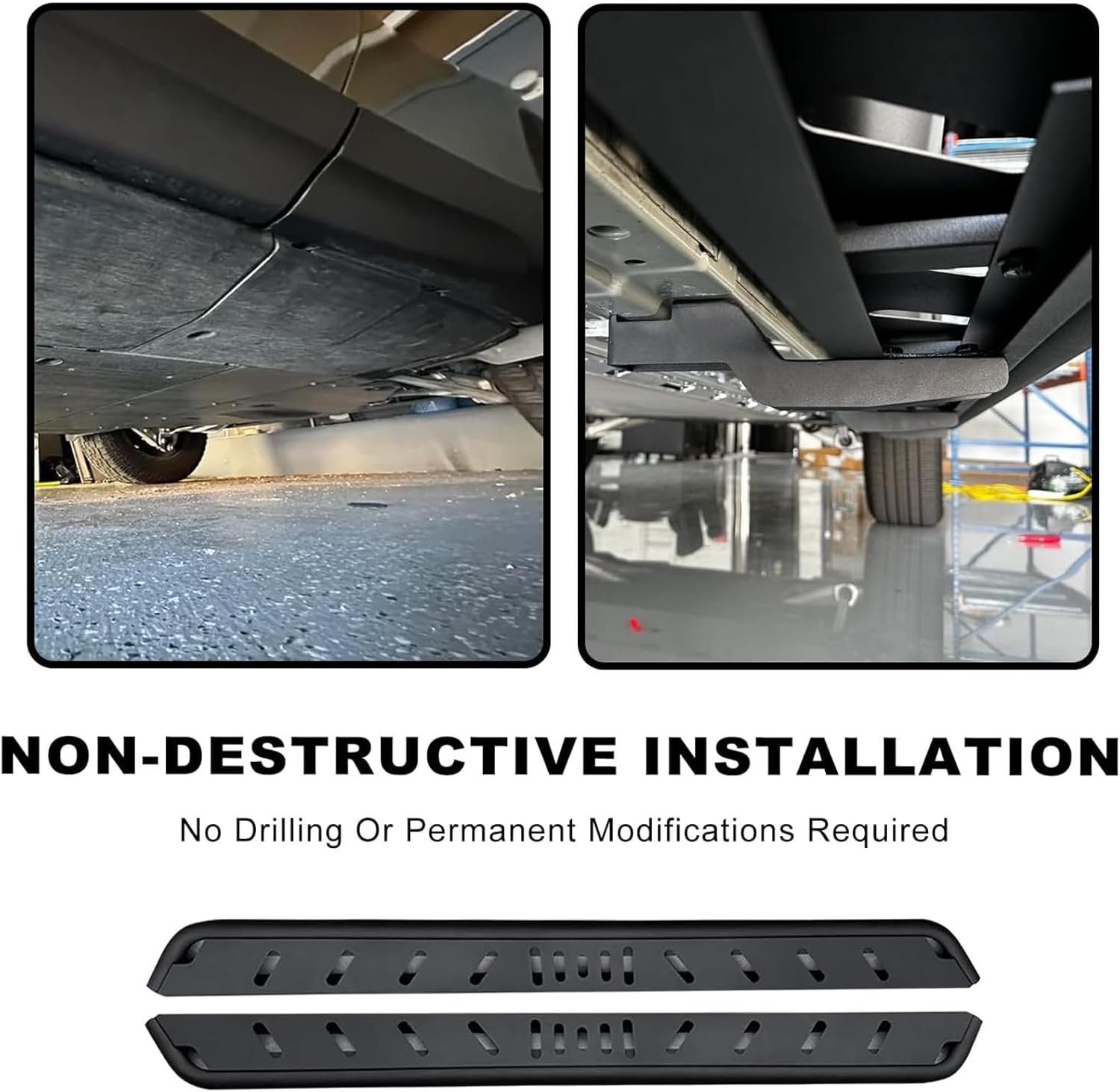 2PCS Running Boards fit for R1S Door Side Steps Compatible with R1S 2025 2026 Nerf Bars Pedal for R1S Exterior Accessories