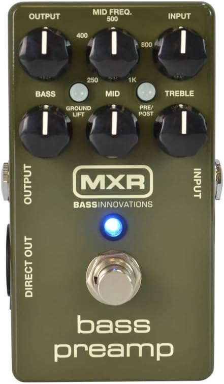 MXR M81 Bass Preamp Power Bundle w/ 1 free Items: Item: Pig Hog 9v Power Adapter