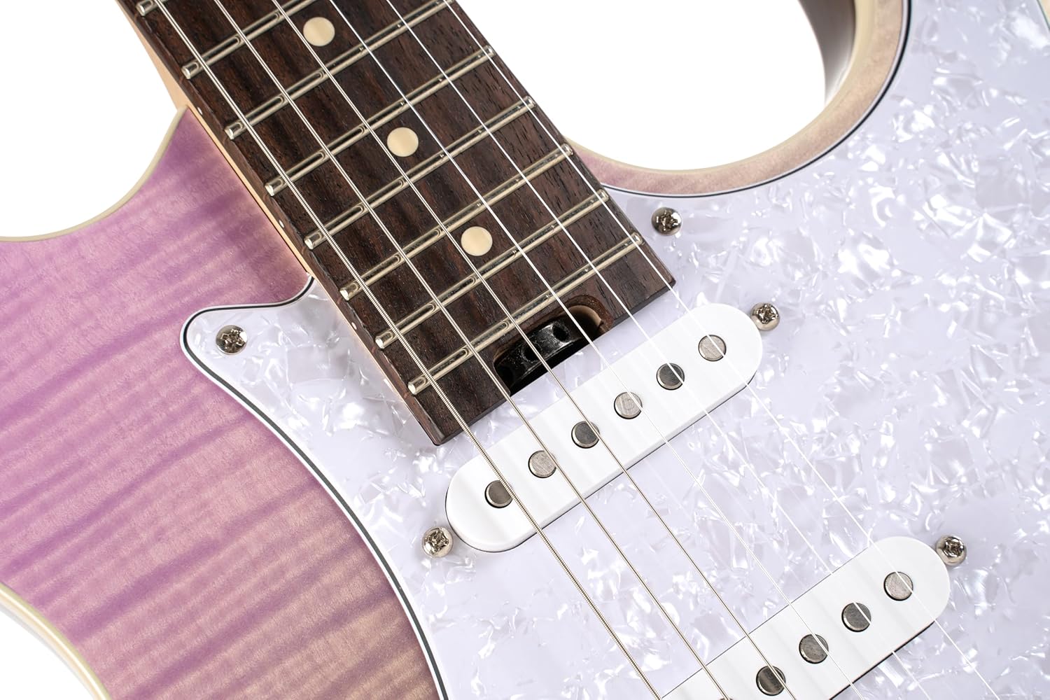 Cort G280 Select 6-String Electric Guitar Transparent Chameleon Purple