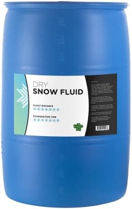 Froggys Flakes - 55 Gallon Drum - Snow Machine Juice Fluid - Dry Formula (50-75 Feet Float/Drop)